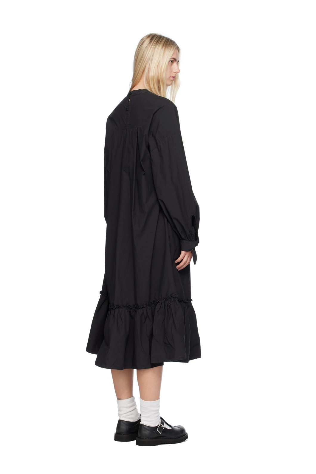 YMC Black Rushmore Midi Dress